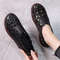 Womens Hollow Floral Summer Loafers With Soft Sole 2
