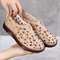 Womens Hollow Floral Summer Loafers With Soft Sole 5