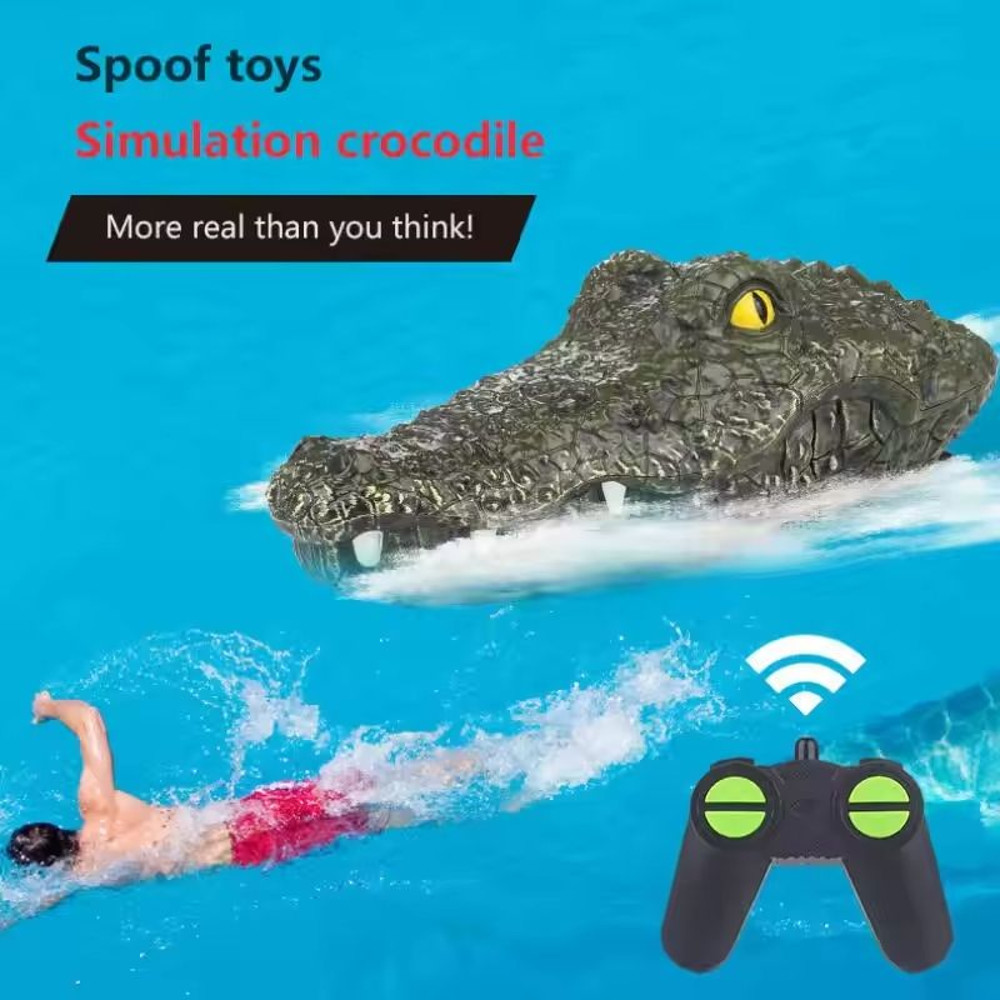 RC Crocodile Head Remote Control Speed Boat 6