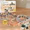 Electric Christmas Track Toy Set 9