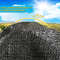 Black Shade Cloth Sunblock Mesh Cover 5