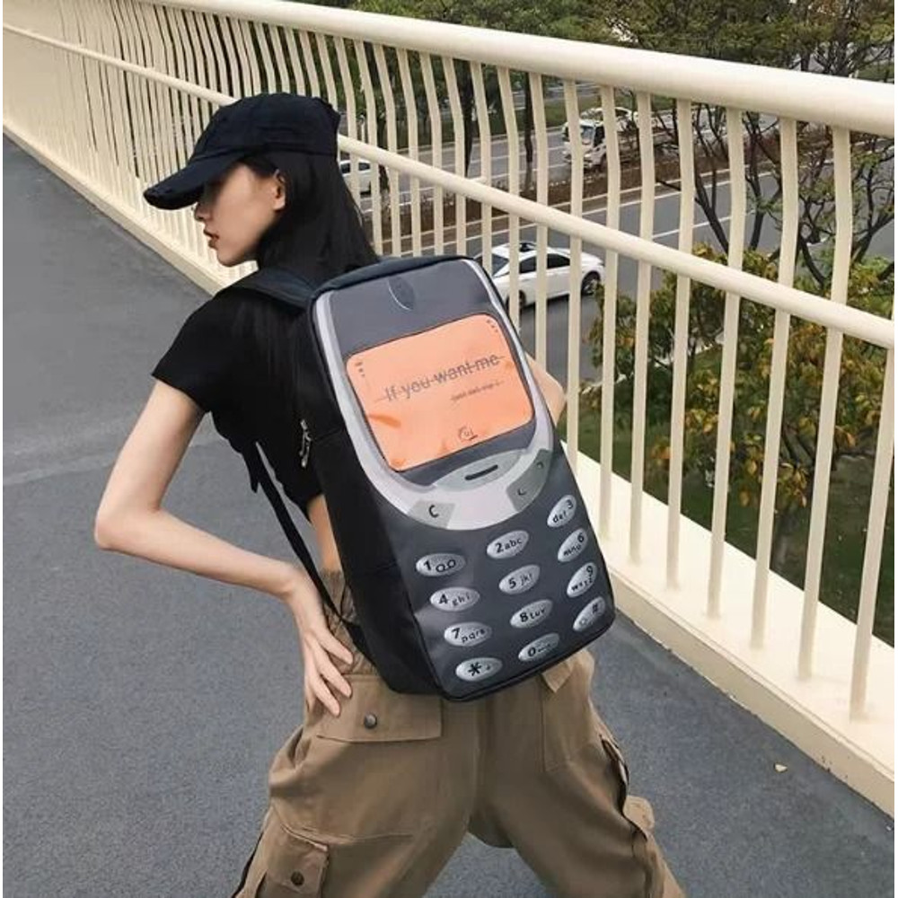 Vintage Telephone Backpack 2