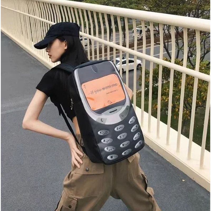 Vintage Telephone Backpack 2