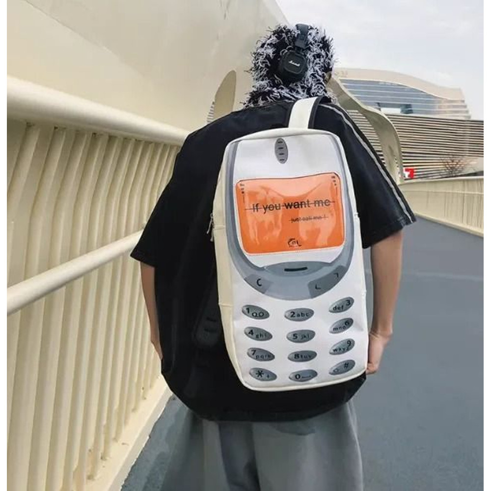 Vintage Telephone Backpack 3
