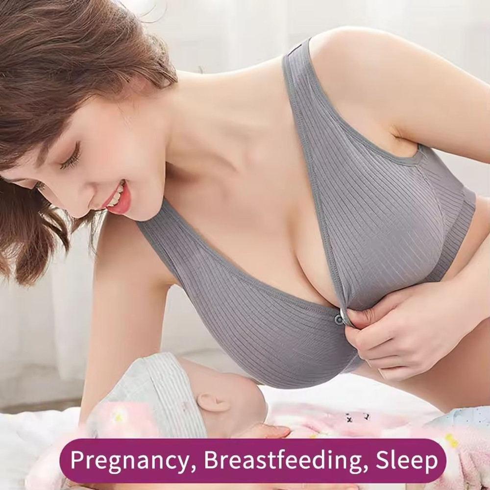Cotton Nursing Bra For Pregnant Women 0