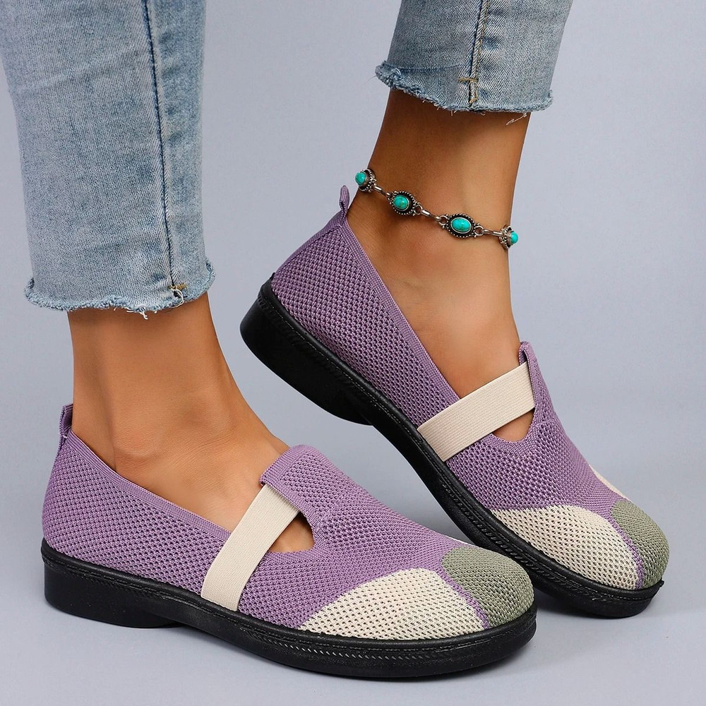 Womens Summer Breathable Mesh Flat Shoes 2