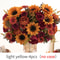 Sunflower And Peony Artificial Flower Bouquets 11