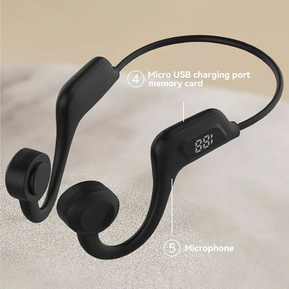 Bone Conduction Wireless Earphones For Sport And Swimming 4