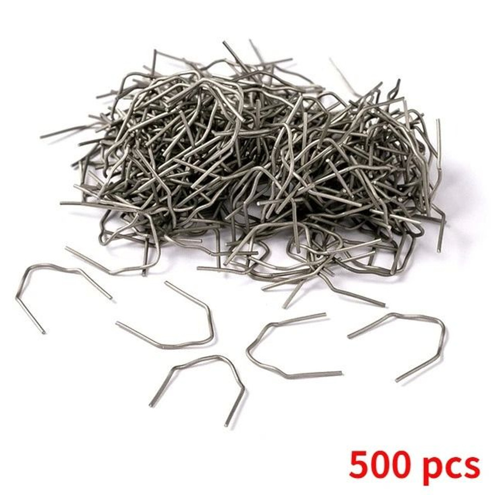 Hot Stapler Plastic Welding Kit Car Bumper And Plastic Repair Gun With Staple Refills 18