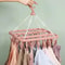 Clothes Drying Hanger With 32 Clips 3