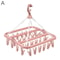 Clothes Drying Hanger With 32 Clips 7