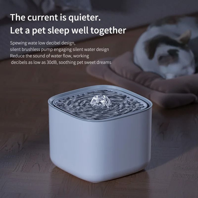 Large Capacity Automatic Cat Water Fountain With Filter 5