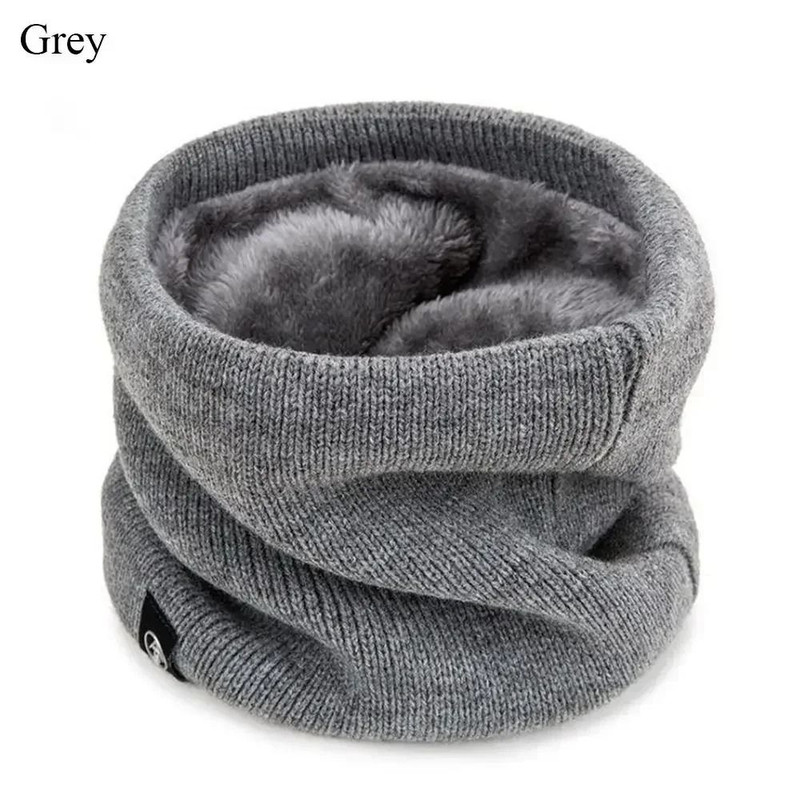 Soft Knitted Neck Warmer For Winter Sports And Outdoor Activities 6