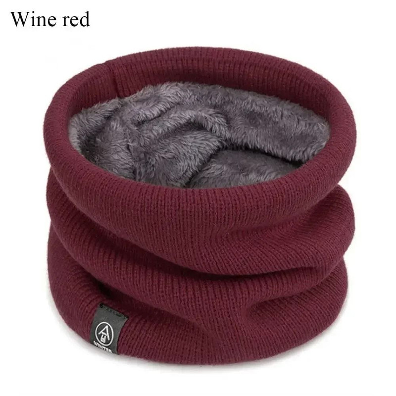 Soft Knitted Neck Warmer For Winter Sports And Outdoor Activities 8
