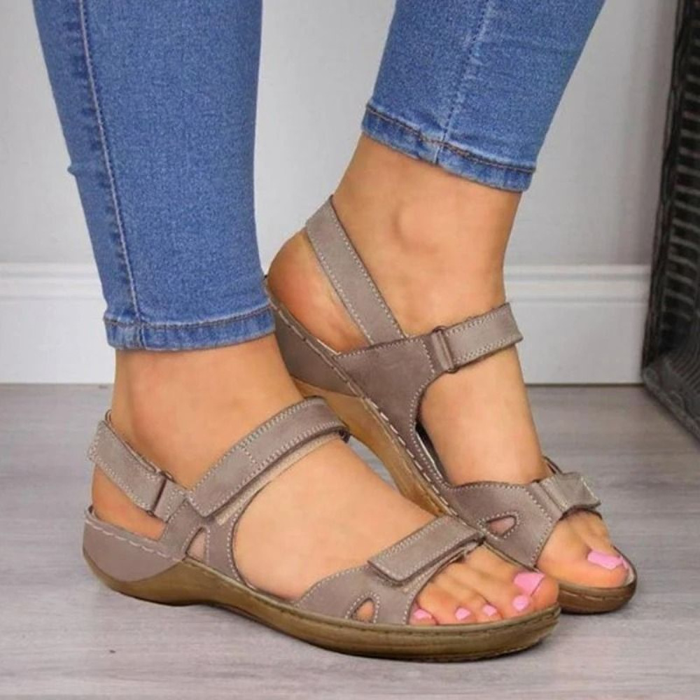 Women Summer Cool Flat Sandals With Open Toe Airflow Design 8