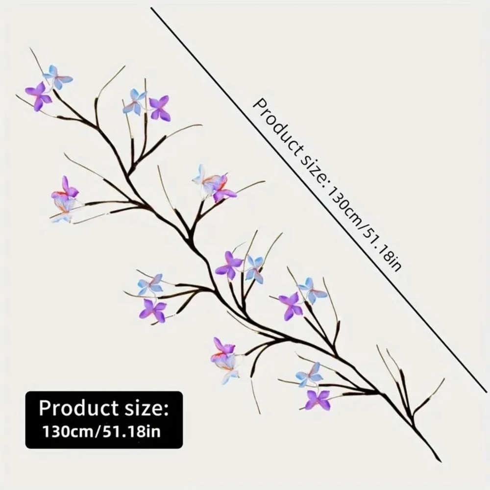 30LED Enchanted Willow Vine Light With Butterfly 2