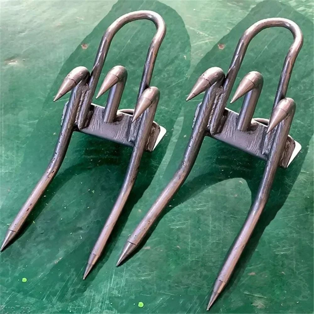 Tree Climbing Spikes With Optional Hook Attachment 0