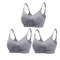 3pcs Maternity Nursing Bras Seamless Cotton Breastfeeding Underwear 14