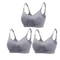 3pcs Maternity Nursing Bras Seamless Cotton Breastfeeding Underwear 14
