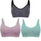 3pcs Maternity Nursing Bras Seamless Cotton Breastfeeding Underwear 4