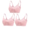 3pcs Maternity Nursing Bras Seamless Cotton Breastfeeding Underwear 27