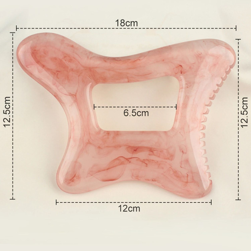 Resin Body Gua Sha Tool For Lymphatic Drainage And Cellulite Massage 5