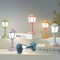 Mini Retro LED Desk Lamp With USB Rechargeable Touch Control 1