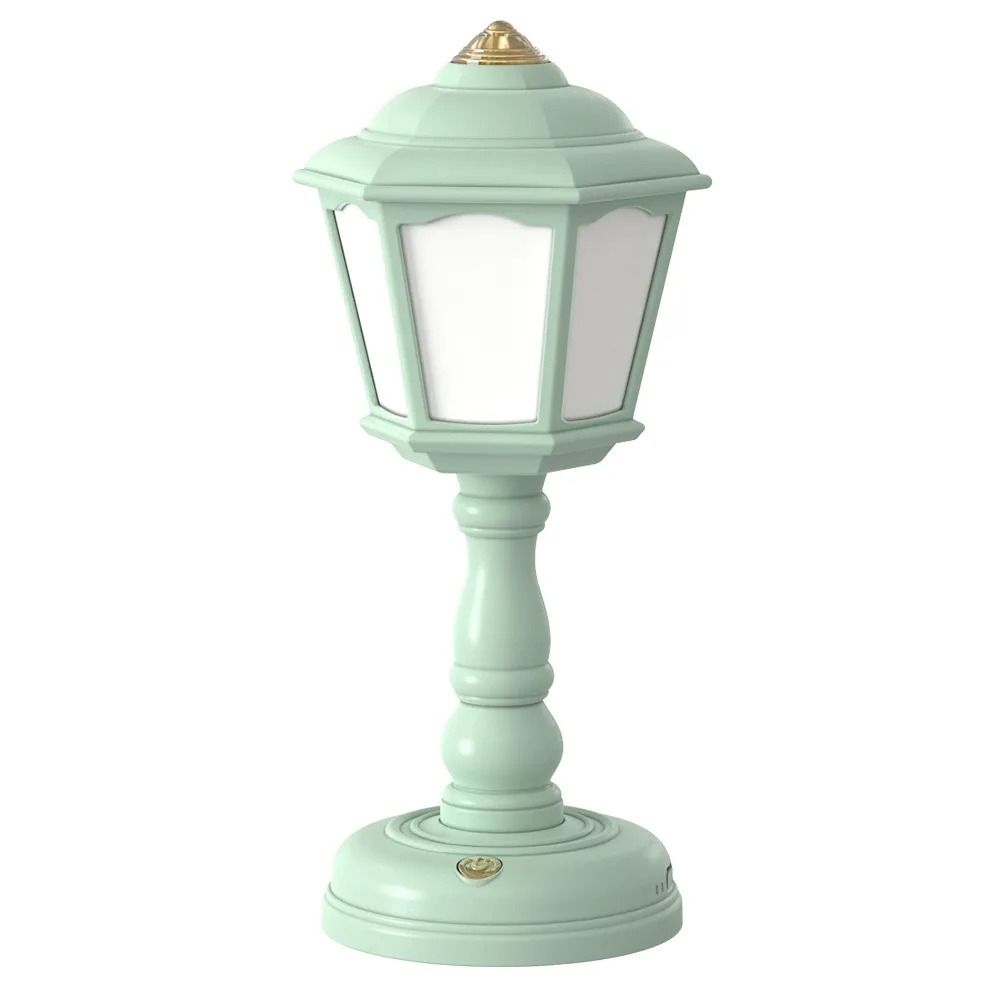 Mini Retro LED Desk Lamp With USB Rechargeable Touch Control 6