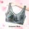 Ice Silk Lace Cooling Comfort Bra Seamless Push Up Bralette 7