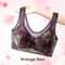 Ice Silk Lace Cooling Comfort Bra Seamless Push Up Bralette 8