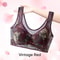 Ice Silk Lace Cooling Comfort Bra Seamless Push Up Bralette 8