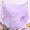 Plus Size Leak Proof Cotton High Waist Menstrual Panties For Women 1