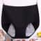 Plus Size Leak Proof Cotton High Waist Menstrual Panties For Women 7