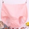 Plus Size Leak Proof Cotton High Waist Menstrual Panties For Women 10