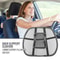 Universal Lumbar Back Support Cushion For Office Chair And Car Seat 1