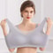 Plus Size Seamless Wireless Bra With Push Up Support And Breathable Fabric 0