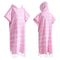 Turkish Wearable Beach Towel Sandproof Cotton Hooded Changing Poncho 12