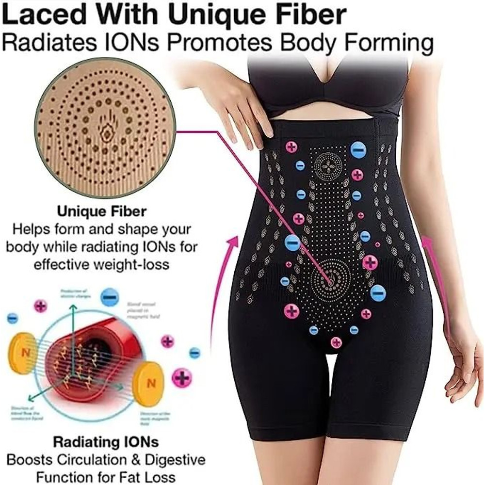Unique Fiber Restoration Tummy Control Shapewear With Thigh Slimming Waist Trainer 1
