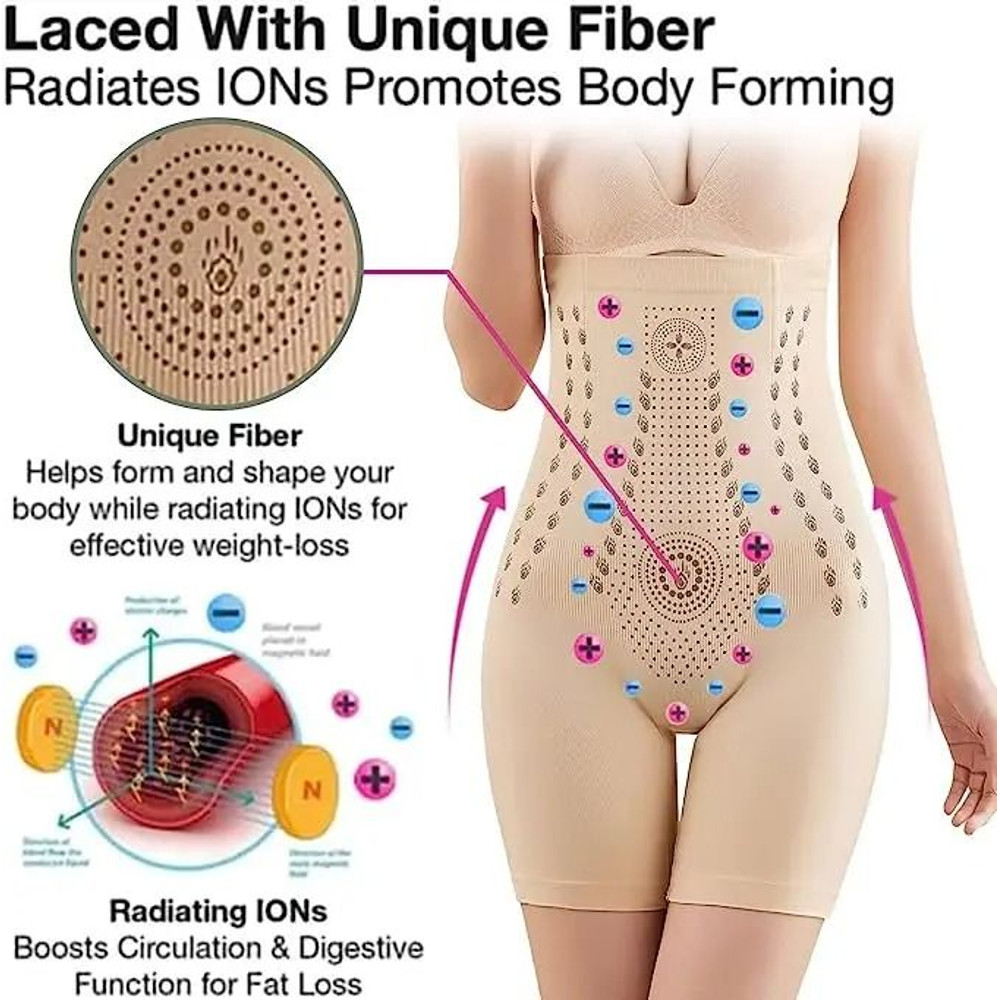 Unique Fiber Restoration Tummy Control Shapewear With Thigh Slimming Waist Trainer 3