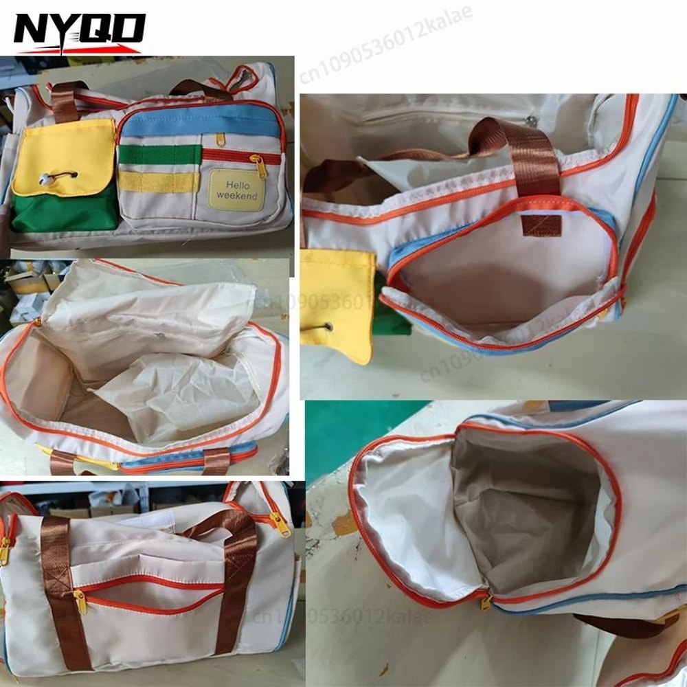 Large Capacity Travel Tote Bag For Cosmetics Gym Swimming And Yoga 2