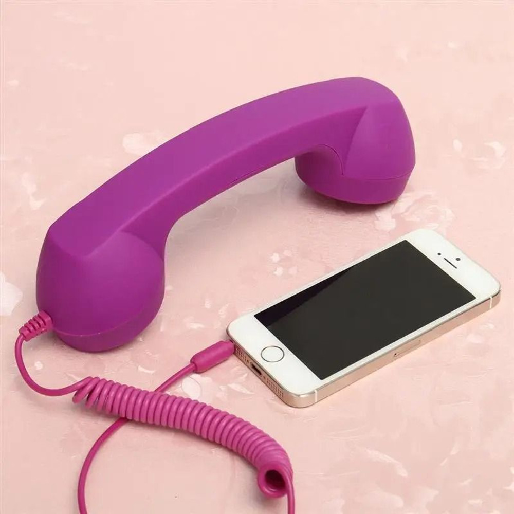 Retro 35mm Telephone Handset Receiver With BuiltIn Mic For Smartphones 3