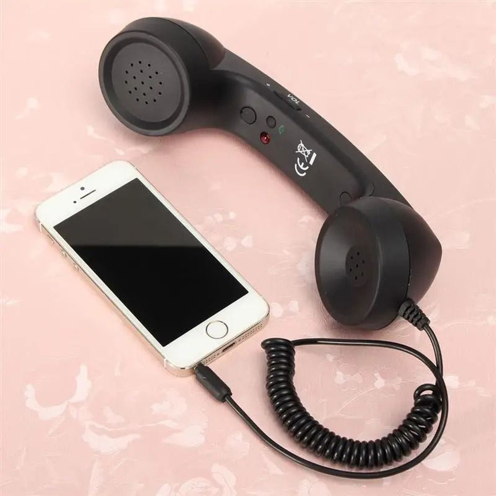 Retro 35mm Telephone Handset Receiver With BuiltIn Mic For Smartphones 7