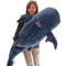Cartoon Blue Shark Plush Toy Pillow 0