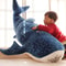 Cartoon Blue Shark Plush Toy Pillow 1
