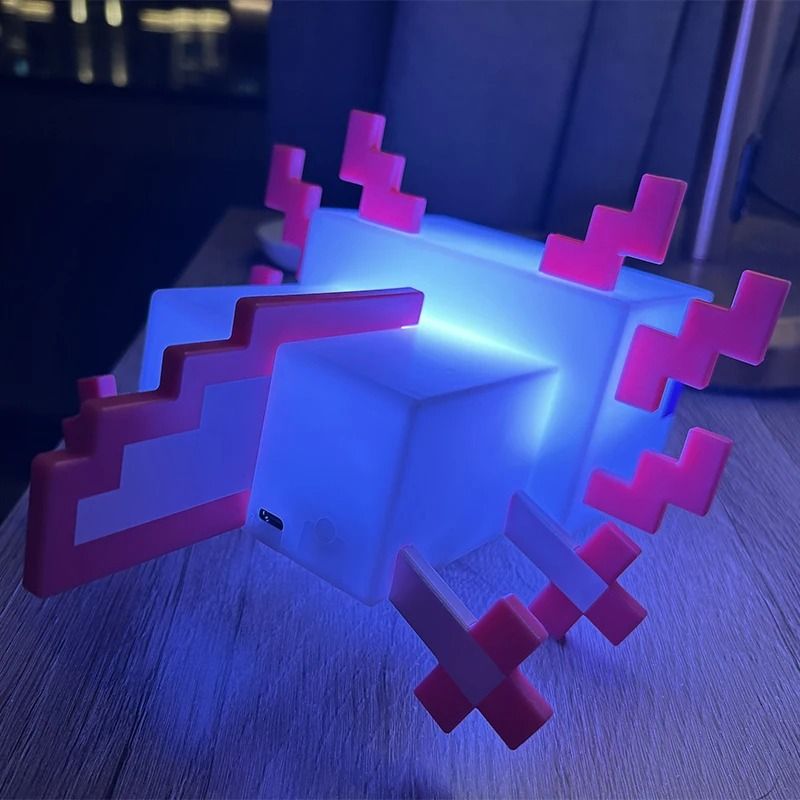 DIY Model Lizard Bedside Night Light With 5 Color Modes 4