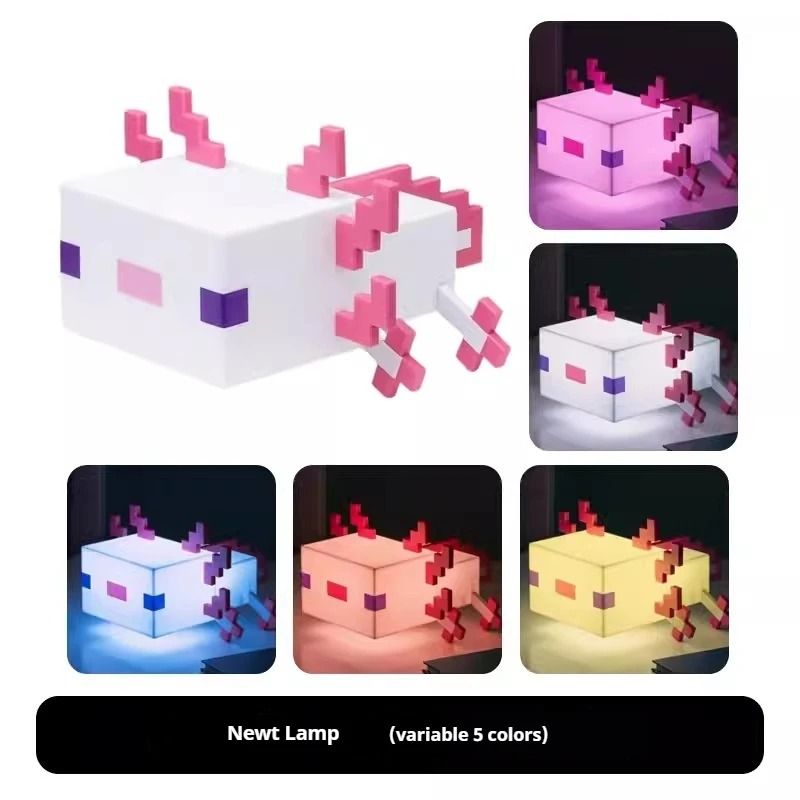 DIY Model Lizard Bedside Night Light With 5 Color Modes 6