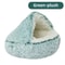 Soft Plush Semi Enclosed Pet Nest Bed For Cats 13