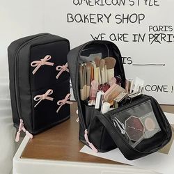 foldable stand up makeup brush organizer pouch