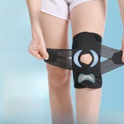 adjustable ultra thin support patella band knee pad