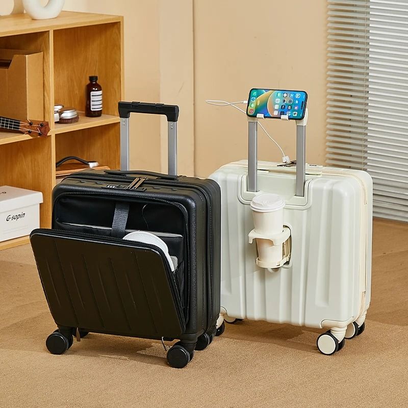 Lightweight 18 Inch Travel Suitcase With Large Capacity And Swivel Wheels 3